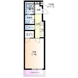 フジパレス東羽衣Ⅱ番館の物件間取画像